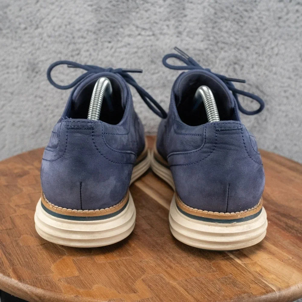 Cole Haan OriginalGrand Cloudfeel Nubuck Casual Oxfords C33811 Navy Men's 10 M